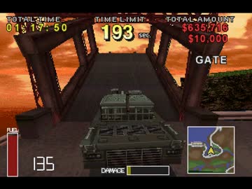 【TAS】ランナバウト 戦車で跳ね橋ジャンプ