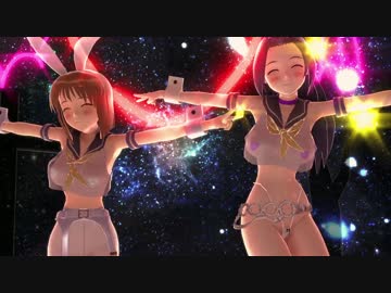 【MMD】雪歩とあずさのハイファイレイバー【紳士向け】