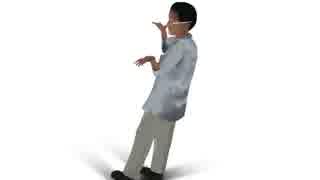 【syamu_game】ついに踊りを極めた貝塚勃起土竜【MMDモデル配布】