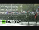 【ウクライナ】戦勝70周年パレード【ドネツク】