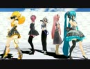 【ＭＭＤ】Carry Me off【ミク＆リン＆ルカ＆ハク＆テト】