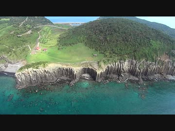 田舎の海岸を飛んでみた【ラジコン空撮】