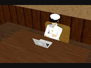 【艦これMMD紙芝居】　司令官の午後　【暁日番外編】