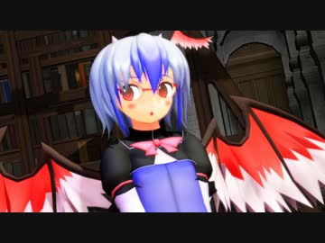 【東方MMD】名無しの本読み妖怪ver1.01  配布開始