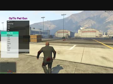 [GTA5PC版] 銃弾を人や動物にするMODで遊んでみた