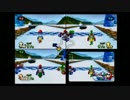 正月から３人で [実況]マリオカート ダブルダッシュ part５