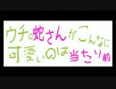 【ゆっくり】ウチの蛇さんがこんなに可愛いのは当たり前 その1