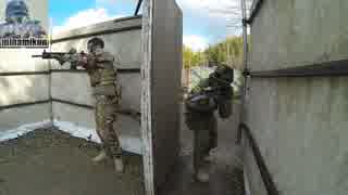 サバゲーをFPS風に撮ってみた 2014.12.29 CQB BUDDY FPS_Airsoft MEDIC2&3