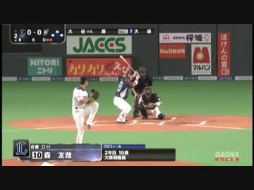 【日本ハム】 大谷翔平 1失点11奪三振（8回1/3）【全球】