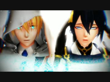 【MMD刀剣乱舞】ヒビカセ【山姥切国広・三日月宗近】