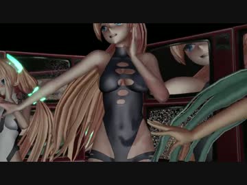 [MMD]アンジェラ、アリスでハイファイレイヴァー[楽園追放]