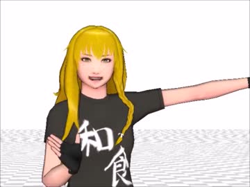 そばかす式魔理沙にブラウザ上で踊ってもらった (JavaScript & WebGL)
