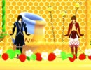 【MMD戦国BASARA】蒼紅でsweet magic