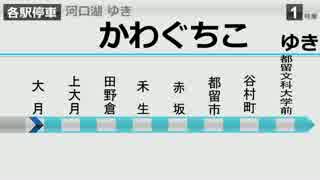 富士急6000系にLCDがついたら