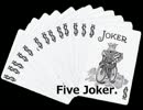 【手品】Five Joker