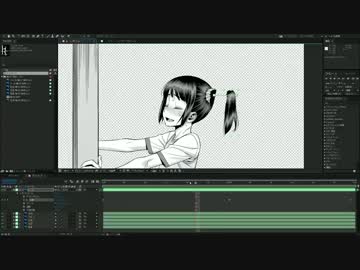 After Effects講座他人のイラストを動かしてみよう その2 ニコニコ動画