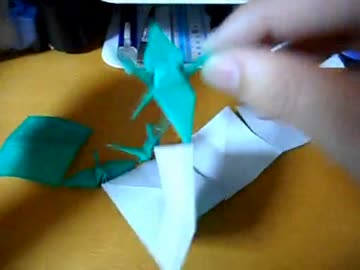 連鶴「八橋」　製作動画　ノーカット等倍速版　前編