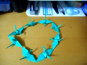 連鶴「八橋」　製作動画　ノーカット等倍速版　後編