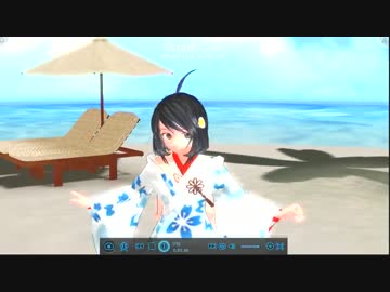 初音ミクsoft 『しるべのクジラ』を、CharaminOMPで踊ってもらったｗ