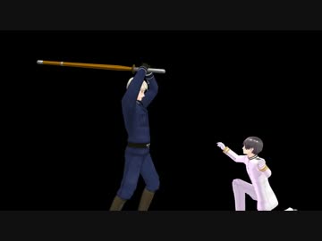 【APヘタリアMMD】真剣白刃取り