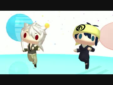 【MMD刀剣乱舞】デフォルメおじいちゃんとお狐様が踊ってくれたようです