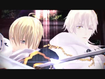 【MMD刀剣乱舞】山姥切国広くん鶴丸さんでジャバヲッキー・ジャバヲッカ
