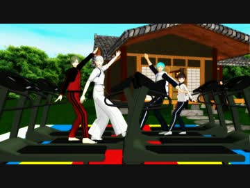 【MMD刀剣乱舞】Here It Goes Again【献上組】