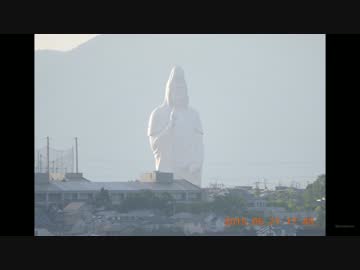【仙台人向け】仙台城からの風景、水平線方向スライドショー