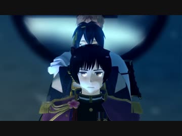 Mmd刀剣乱舞 審神者日本と三日月と岩融でecho Apヘタリアmmd ニコニコ動画