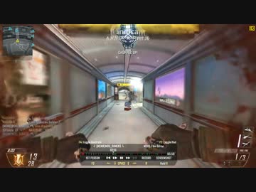 【PC版】ダメ子のへたれプレイ番外編 トマホークマルチキル【CoD:BO2】