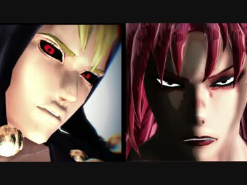 【MMD】　ボス×銀.猫×リゾット　【ジョジョ】