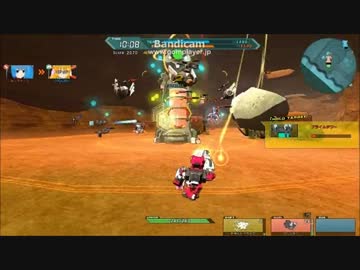 《コズミックブレイク２》ショトブカエルＭＧ装備で特攻する