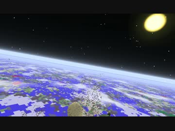 【Minecraft】重力に縛られずに生きていく23号【Voiceroid】