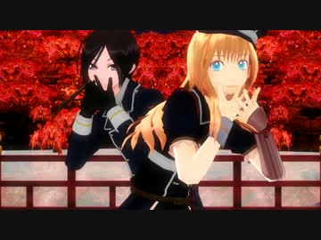 【MMD刀剣乱舞】月陽-ツキアカリ-【薬研＆乱】