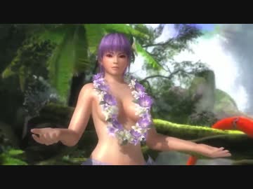 DOA5LR あやね (ジャボガン ) vs かすみ (ブリザード) その２　最後のはネタ