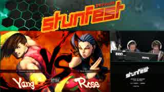 Stunfest2015 ウル4 2on2 LosersSemiFinal マゴときど vs RyanHartLuffy