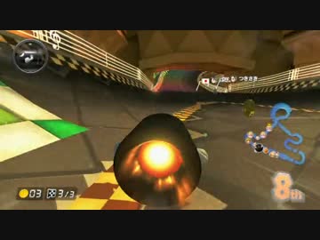 【実況】爽やかにマリオカート8【ビタミンさんフレ戦編3GP目】