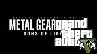 [GTA5再現]METAL GEAR SOLID2 VS Harrier2[PS4]