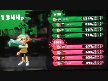 【実況】スプラトゥーンの試射会に参加してみた 2/2