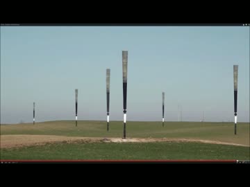 見た目は棒だが風力発電