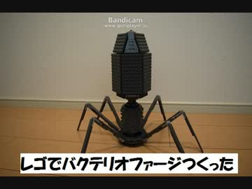 レゴでバクテリオファージつくった
