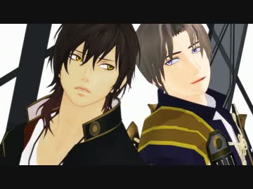 Mmd刀剣乱舞 ロゼッタ 長谷部 大倶利伽羅 ニコニコ動画