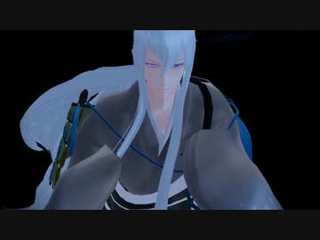 【MMD刀剣乱舞】見えない黒に堕ちてゆけ【江雪左文字】