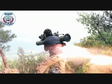 戦車とＴＯＷの応酬【シリア】