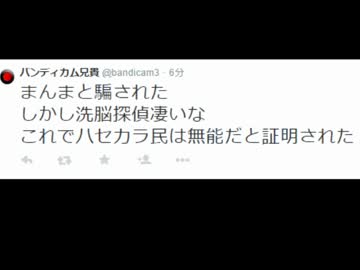 【悲報】ハセカラ民と洗脳探偵アンチ、自作自演に爆釣れ