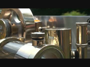 シリンダーが透明なRidders 2 -stroke  エンジン