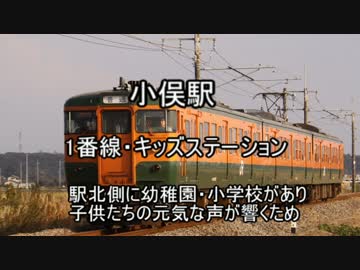 もしも両毛線各駅に発車メロディーがついたら