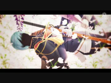 【MMD刀剣乱舞】　銀　猫　/　一期一振