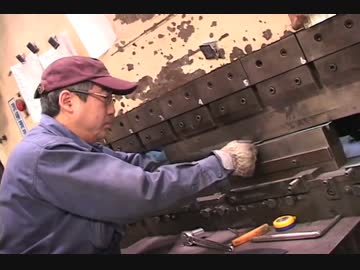 大型板金 R曲げ加工