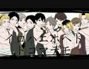【手描きHQ!!】セッターズでい/ろ/は/唄【合唱】